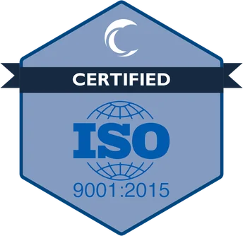 ISO 9001-2015 Certified Badge