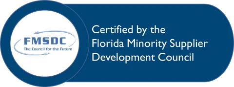 Certified by the Florida Minority Supplier Development Council